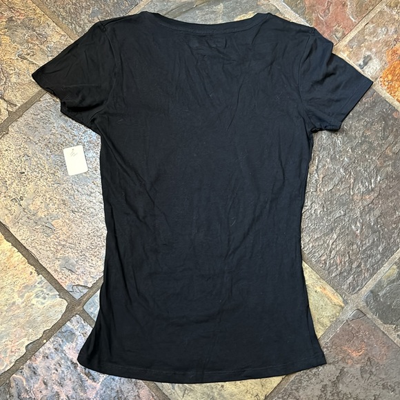 Fatbol Gold Lotus V Neck Tee - Picture 3 of 6